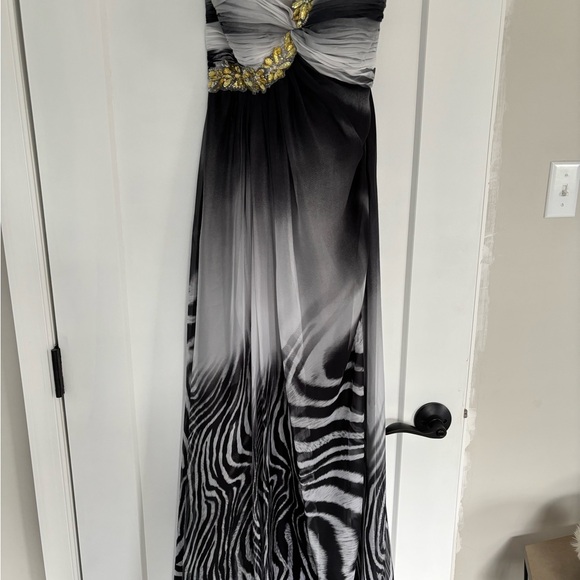 La Femme OmbreZebra chiffon - Picture 4 of 5